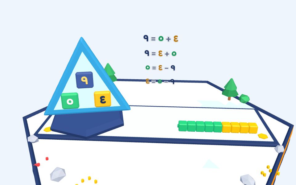 نموذج ثلاثيّ الأبعاد بأسلوب Low Poly — الحقائق المترابطة