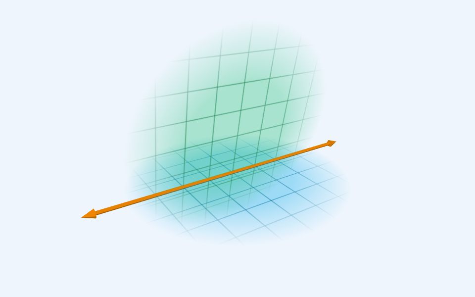 نموذج ثلاثيّ الأبعاد بأسلوب Low Poly — النقاط والمستقيمات والمستويات: المسلّمات
