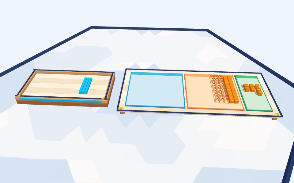 نموذج ثلاثيّ الأبعاد بأسلوب Low Poly — الطرح بالعدّ التنازليّ