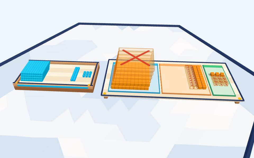 نموذج ثلاثيّ الأبعاد بأسلوب Low Poly — الطرح بإعادة التجميع